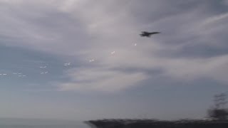 F18 Supersonic Flyby [upl. by Aketal691]