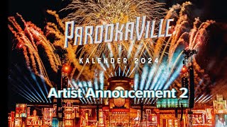 Parookaville 2024  Artist Annoucement 2 [upl. by Xuaegram]