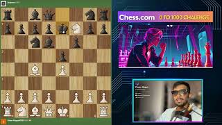 0 TO 1800 Chesscom Challenge  Pavan Mayya  400 ratedBot Smashing chess chessgame [upl. by Gautious915]