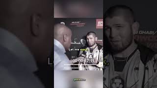 Khabib Switched Languages HILARIOUS😂 [upl. by Eirehs]