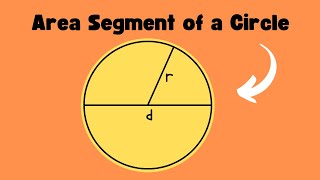 Area of a Segment of a Circle [upl. by Odelia73]