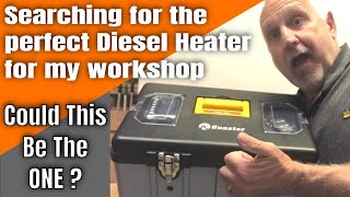 Finally I Found The Heater For My Workshop The SUNSTER ALL IN ONE Toolbox Diesel Air Heater [upl. by Arrek]