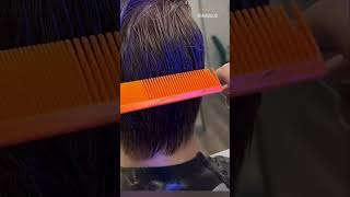 How to cut hair with scissors men’s haircut asmr asmr [upl. by Gnilrac]