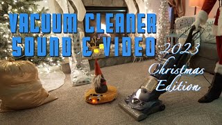 Vacuum Cleaner Sound and Video 2023 Christmas Special  3 Hours Relaxing Holiday Vacuuming [upl. by Franckot264]