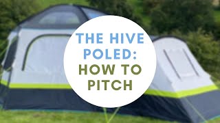 The OLPRO Hive Poled Campervan Awning How To Pitch [upl. by Selry]