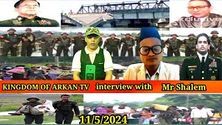 Rohingya News Interview By Mr Shalim About Rohingya Situation In Arkan Kingdom Of Arkan Tv 1152024 [upl. by Rafat408]