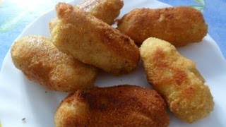 Croquetas de morcilla bechamel en un minuto y medio [upl. by Christiane]