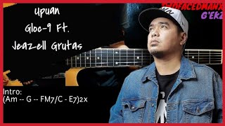 Upuan  Gloc9 Feat Jeazell Grutas Guitar Cover With Lyrics amp Chords [upl. by Nnaitak672]