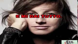 KARAOKE IO CON CORI DEMO  GIANNA NANNINI [upl. by Novyad]