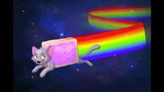 Nightcore Nyan Cat Tribute Nya nya [upl. by Bearce]