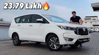 Highway King is Backkk🔥 2023 Toyota Innova Crysta VX Facelift Review [upl. by Assirac]