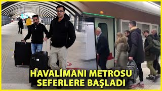 Kağıthaneİstanbul Havalimanı Metrosu Yolcu Taşımaya Başladı [upl. by Yevre]