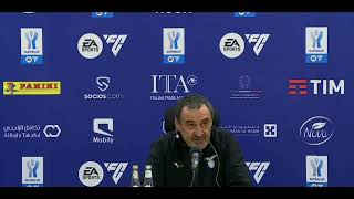 InterLazio 30Conferenza stampa Maurizio Sarri [upl. by Catlin]