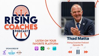 Rising Coaches Podcast Ep 79  Thad Matta [upl. by Johppa]