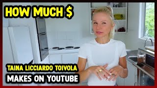 This Is How much money Taina Licciardo toivola makes on YouTube 2024 [upl. by Dray]