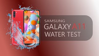 Samsung Galaxy A11 Water Test  Lets find out if Samsung A11 is Waterproof [upl. by Liartnod]