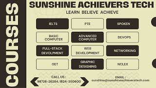 Welcome to Sunshine Achievers Tech [upl. by Doralynne766]