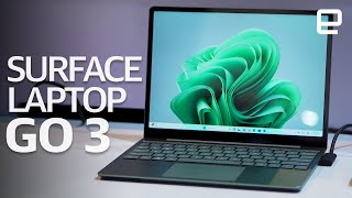 Microsoft Surface Laptop Go 3 handson A better cheap PC [upl. by Gwennie]