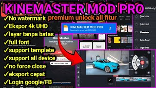 KINEMASTER MOD TERBARU 2024  TANPA WATERMARK  TANPA PASSWORD  Kinemaster Pro [upl. by Neerbas]