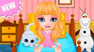 Baby Barbie Game Movie  Baby Barbie Injury  Barbie Baby Games  Dora the Explorer [upl. by Atneciv]