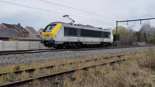 Lineas ex Bcargo  Blogistics  HLE13 Alstom  15032022  L53 Dendermonde [upl. by Ahsilrac]