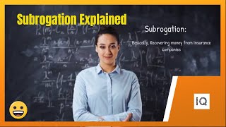 Subrogation Explained [upl. by Raab783]