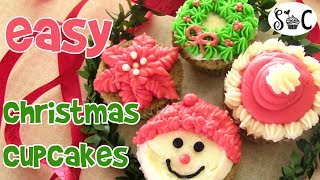 Merry CHRISTMAS CUPCAKE Decorating Ideas  Sweetwater Cakes [upl. by Ysnap]