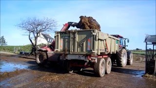 GoPro Transport de fumier 2015 l Valtra amp Manitou [upl. by Hsilgne249]