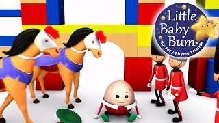 Humpty Dumpty  Part 1  Nursery Rhymes  By LittleBabyBum  ABCs and 123s [upl. by Rozelle]