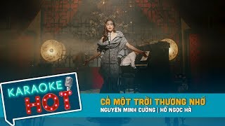 Karaoke Cả Một Trời Thương Nhớ  Hồ Ngọc Hà Official Beat Full [upl. by Garwin]