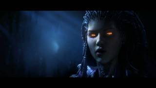 StarCraft 2 Zeratul VS Kerrigan Cinematic Ingame Version Full HD [upl. by Esor]