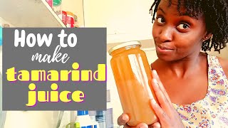 How to make tamarind mkwaju juice  Doris Wanjiku [upl. by Yhcir926]