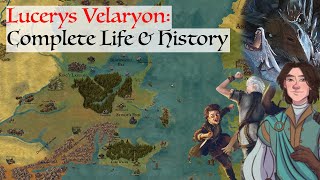 Lucerys Velaryon Complete Life amp History  HBO House Of The Dragon History amp Lore [upl. by Merlina]