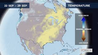 Monthly precipitation forecast for the USA 982024 [upl. by Giovanna576]