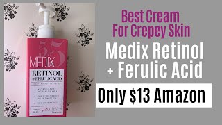 MEDIX RETINOL\ Ferulic Acid No More Crepey Skin [upl. by Ahseenyt205]