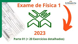 Exame de Física 01 UEM 2023 Parte 01 [upl. by Floria748]