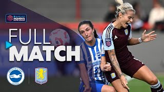 Full Match Brighton amp Hove Albion v Aston Villa  Barclays WSL 202425 [upl. by Eustasius]