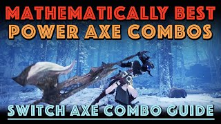 Best Power Axe Combos Switch Axe Combo Guide MHW Iceborne [upl. by Bollen]