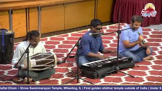 Bhajan Sandhya  All India Visually Impaired Talenta Association AIVITA  Vadtal Dham Chicago [upl. by Annaet]