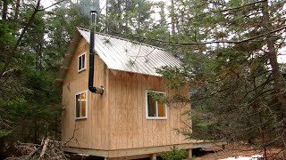 Building a Remote Off Grid Cabin in the woodsDeep Dive commentary [upl. by Laing467]