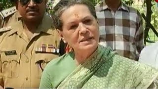 Sonia Gandhi gets a queens welcome in Raebareli [upl. by Liscomb]