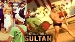 LEAKED Salman Khan in Langot on Sultan Sets  On Location  Trailer  Anushka Sharma  YRF [upl. by Aelegna343]