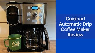 Cuisinart Automatic Drip Coffee Maker Review A 2in1 Coffee Maker [upl. by Ednil]