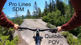 Sentiers Du Moulin  Secteur Maelstrom  Quebec Mountain Biking [upl. by Atinob]