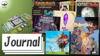 Spiele Journal 10022017 News rund um Brettspiele und Comics [upl. by Amerak970]