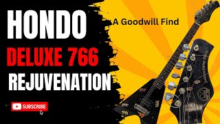 From Trash to Treasure Hondo 766 Guitar Revival [upl. by Frost]