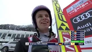 Andreas Wellinger 238 Meter Oberstdorf 2017 [upl. by Timothea]