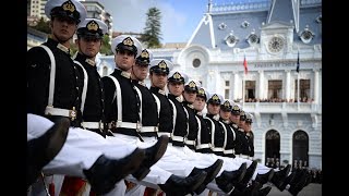 Banda de Guerra e Instrumental  Escuela Naval de Chile [upl. by Ahsena]