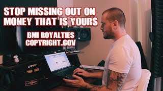 How to sell beats Collect royalties using BMI and Copyrightgov [upl. by Naira]