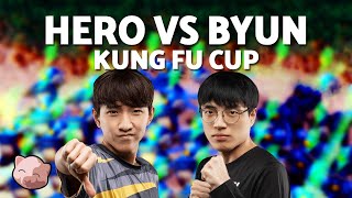 HERO vs BYUN Grand Finals  Kung Fu Cup 3 Bo5 PvT  StarCraft 2 [upl. by Erdnad]